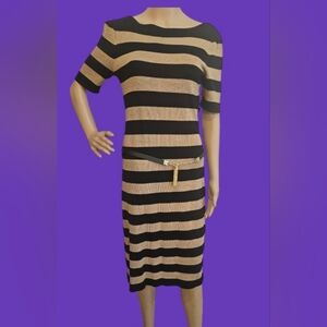 Metallic Midi Dress sz Medium